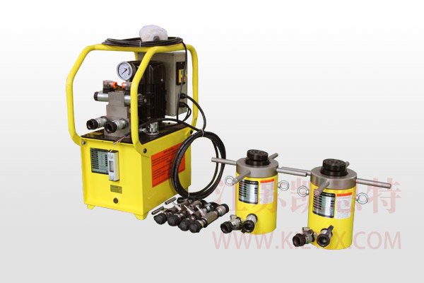 電動(dòng)液壓泵站配套液壓千斤頂【0.75KW、電磁換向閥】